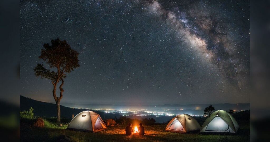 Spot Camping Jogja dengan View Bintang Super Cantik
